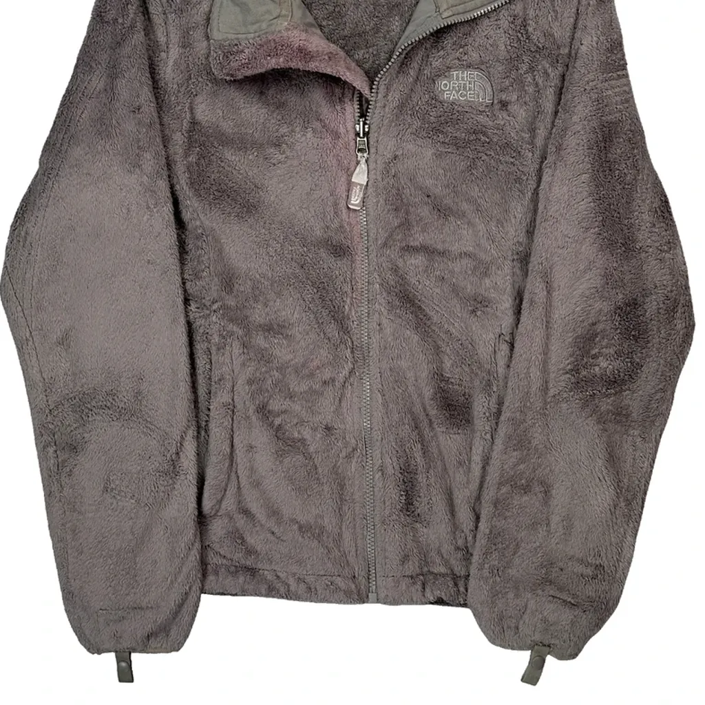 The North Face Fleece Jacket - Medium Grey Polyester - Image 4