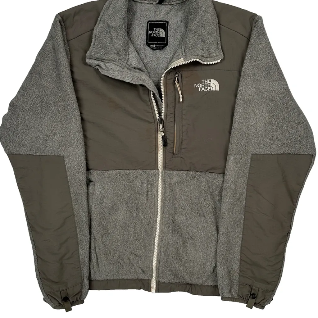 The North Face Denali Fleece Jacket - Medium Grey Polyester - Image 5