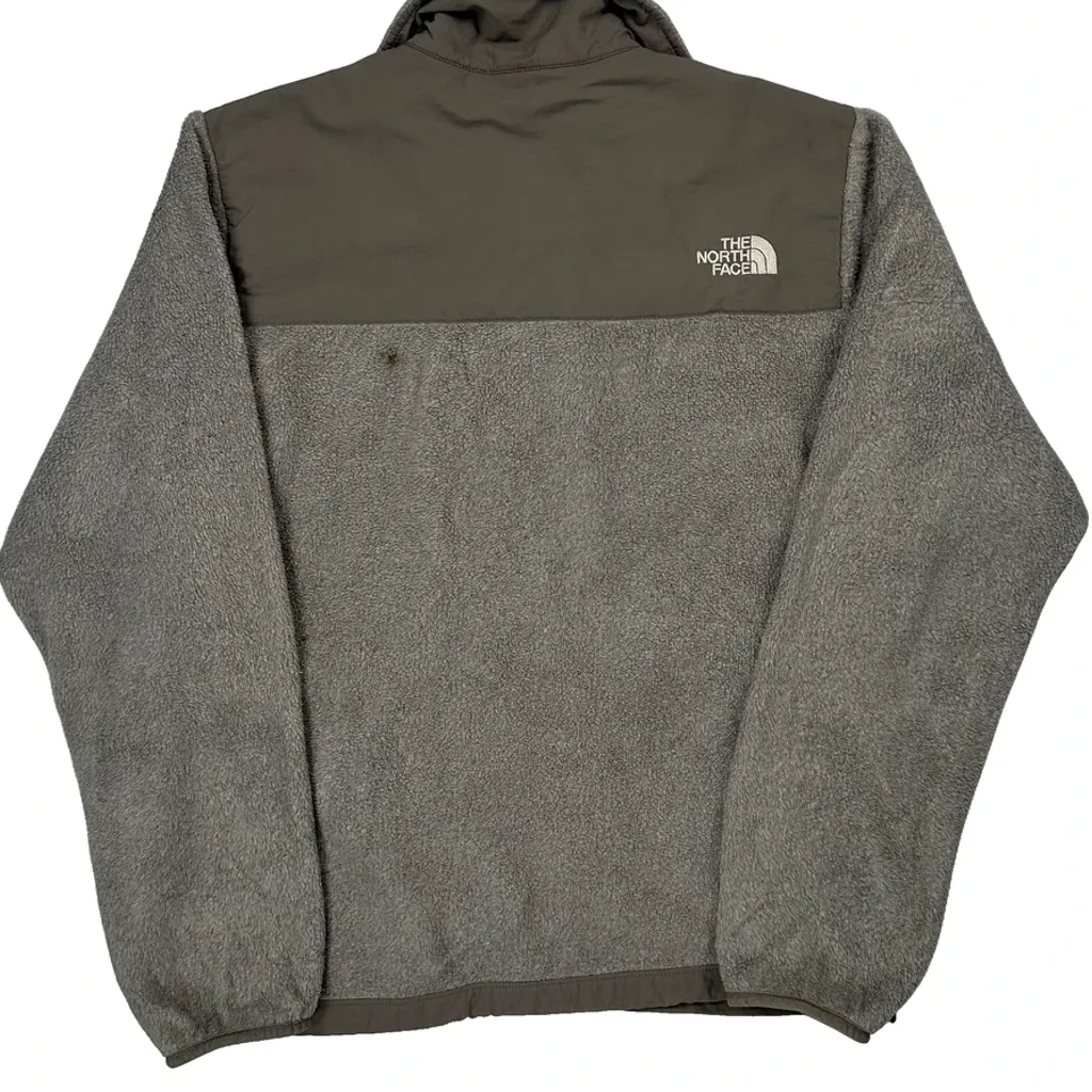 The North Face Denali Fleece Jacket - Medium Grey Polyester - Image 7