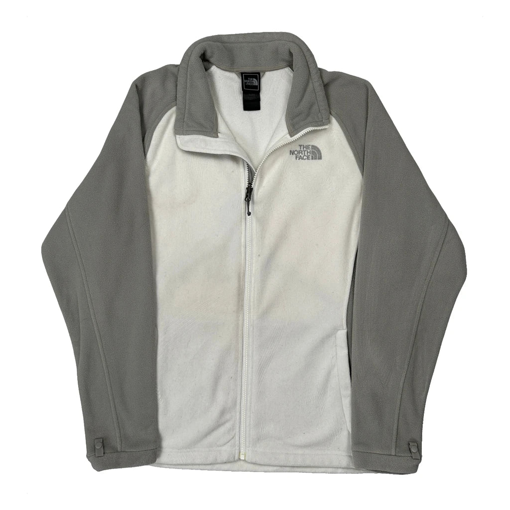 The North Face Fleece Jacket - Small Grey Polyester