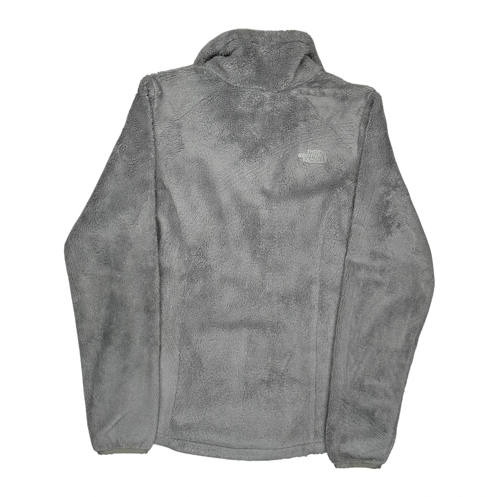 The North Face Fleece Jacket - Small Grey Polyester - Image 2