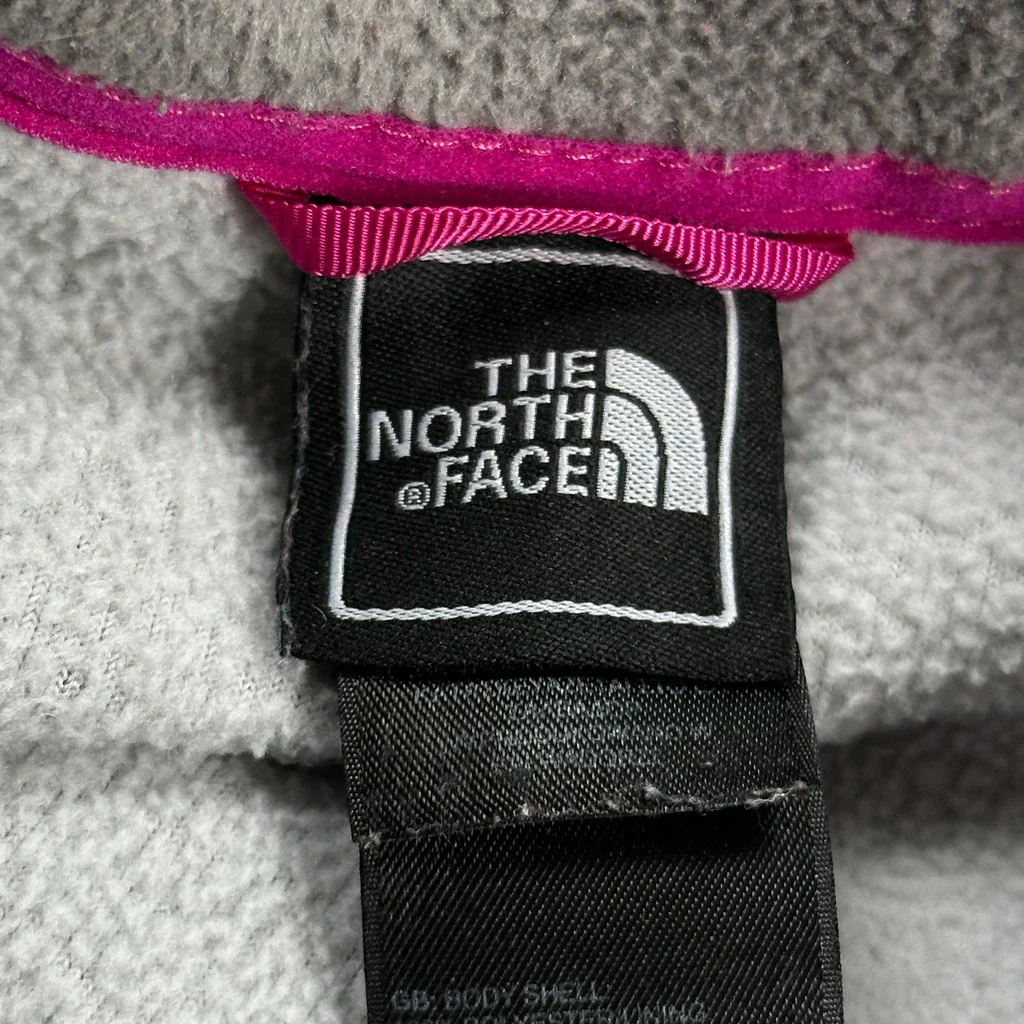 The North Face Fleece Jacket - Small Grey Polyester - Image 3