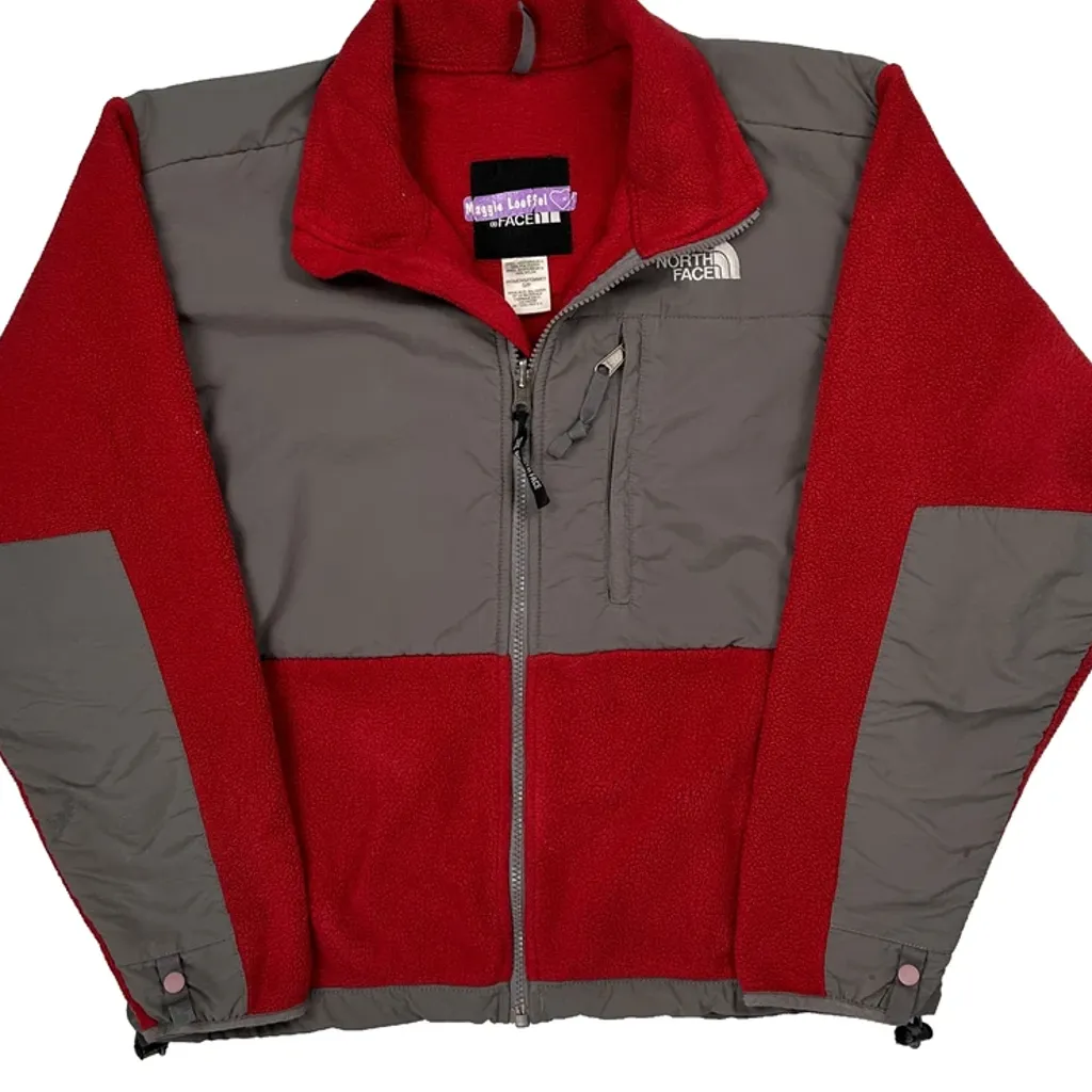 The North Face Denali Fleece Jacket - Small Grey Nylon - Image 5