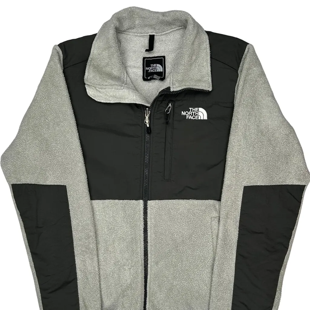 The North Face Denali Fleece Jacket - Small Grey Polyester - Image 5