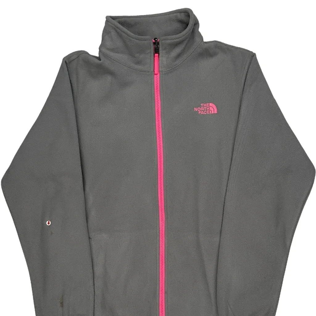The North Face Fleece Jacket - XL Grey Polyester - Image 6