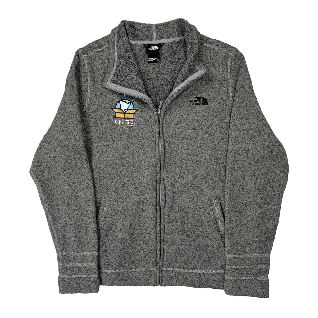 The North Face Fleece Jacket - 2XL Grey Polyester