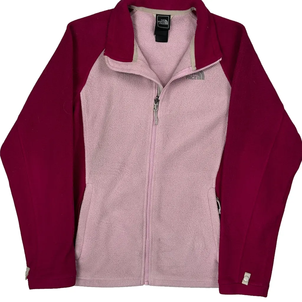 The North Face Fleece Jacket - Large Pink Polyester - Image 4