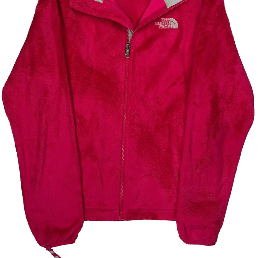 The North Face Fleece Jacket - Medium Pink Polyester - Image 5