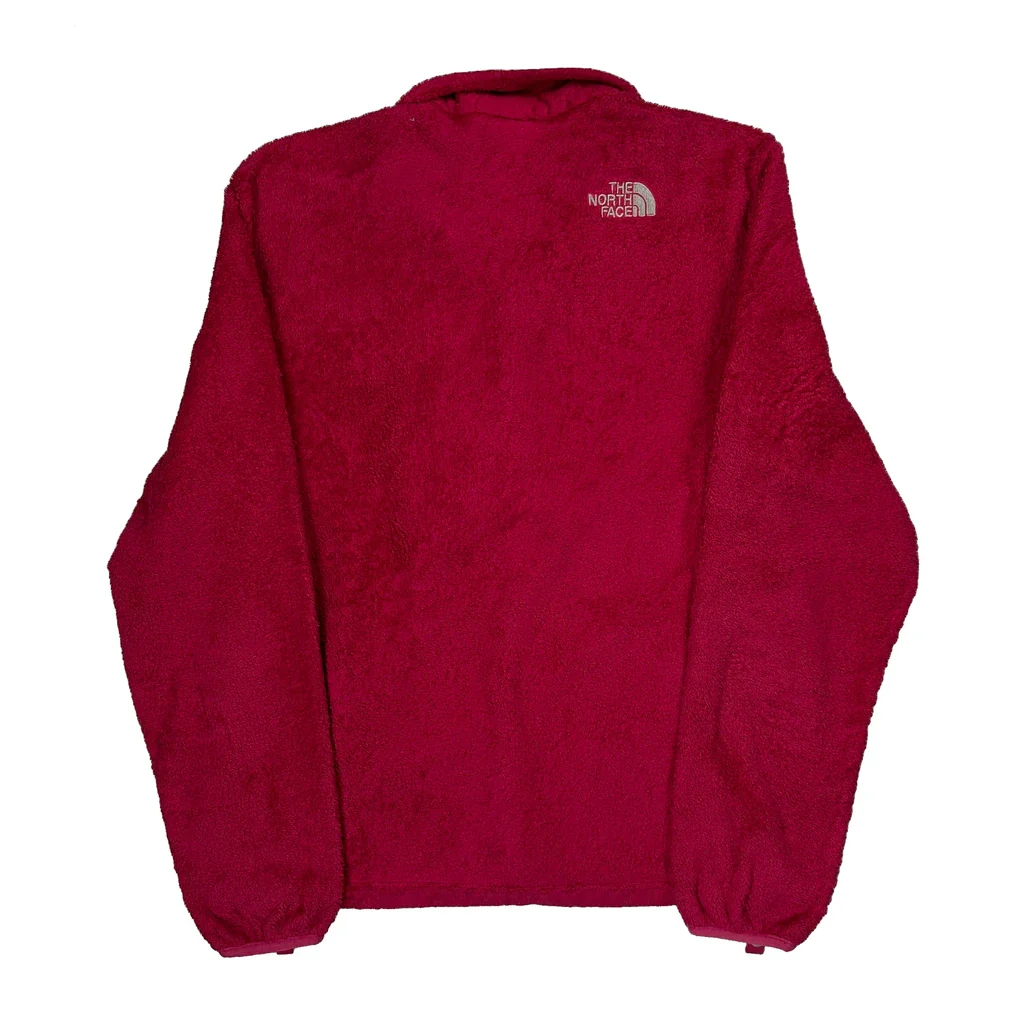 The North Face Fleece Jacket - Medium Pink Polyester - Image 2