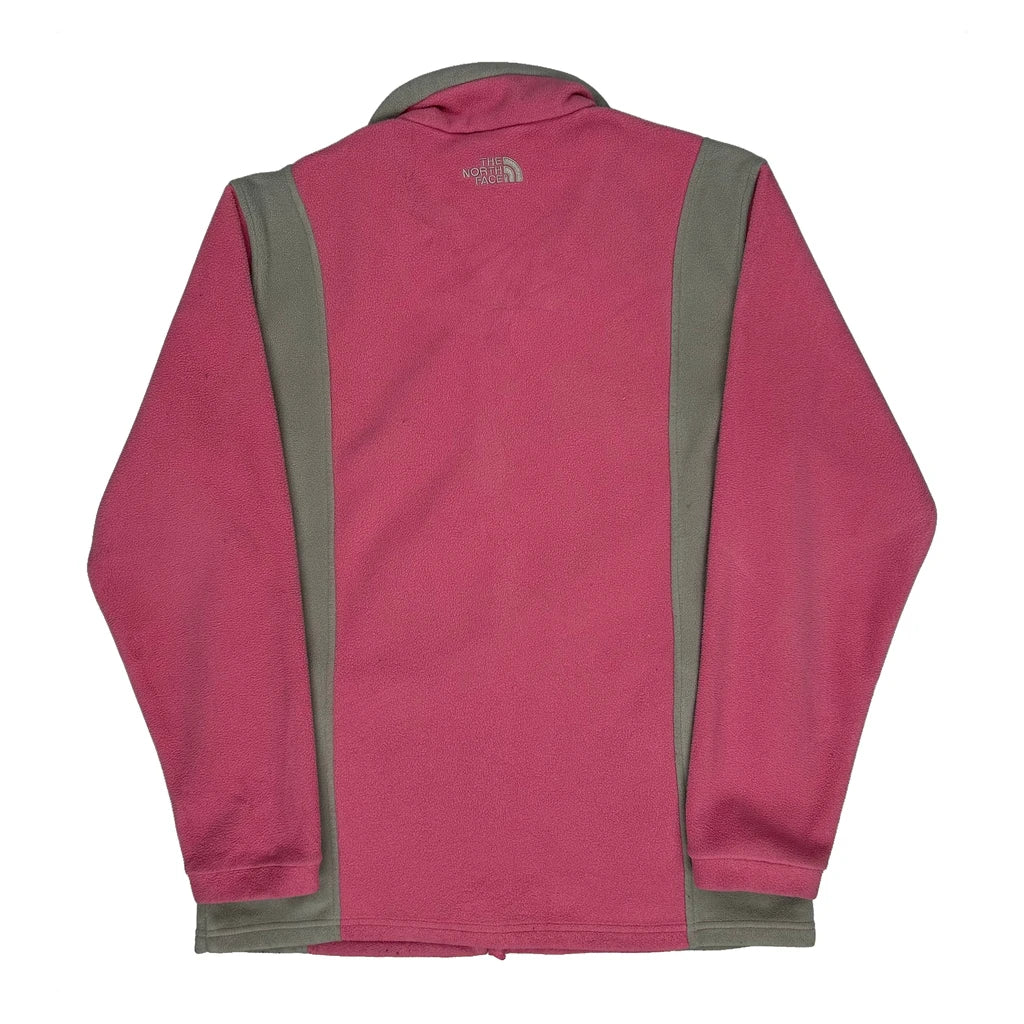 The North Face Fleece Jacket - XL Pink Polyester - Image 2