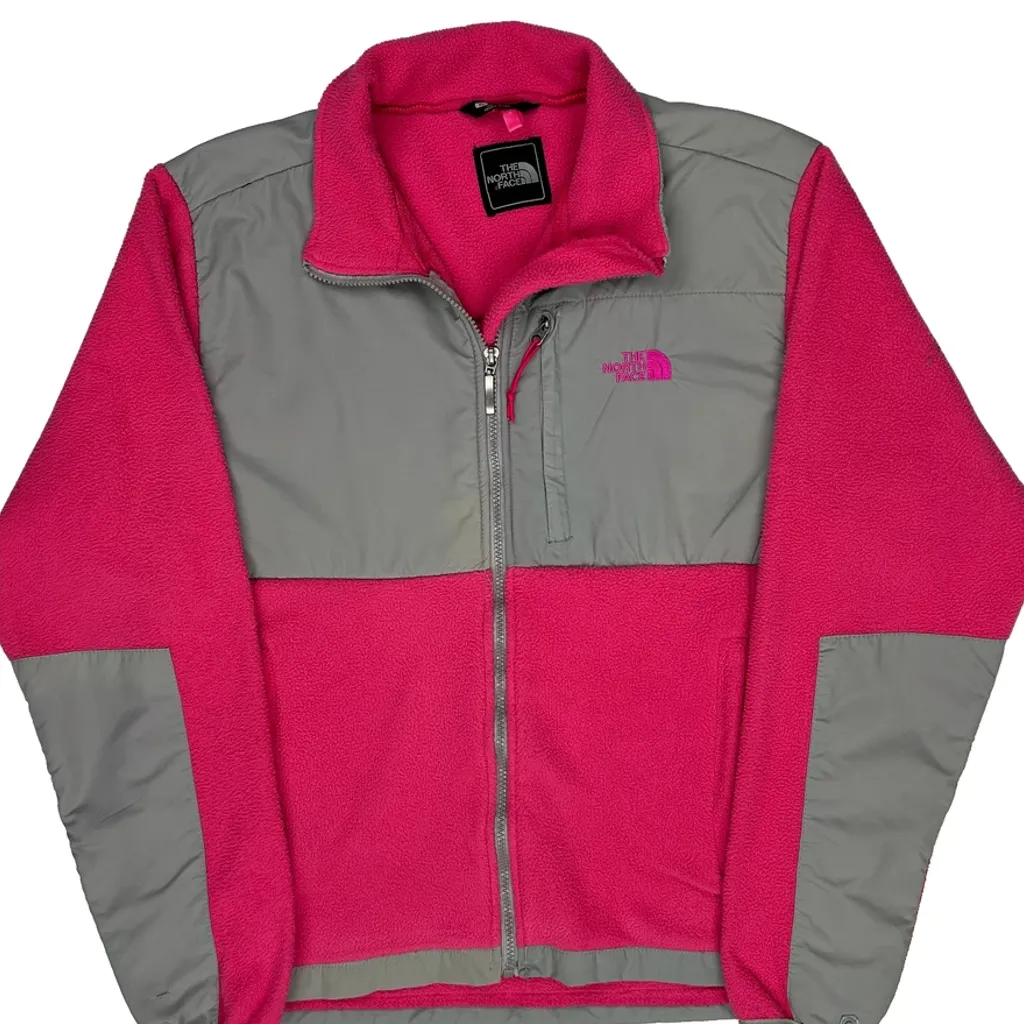 The North Face Denali Fleece Jacket - XL Pink Polyester - Image 4