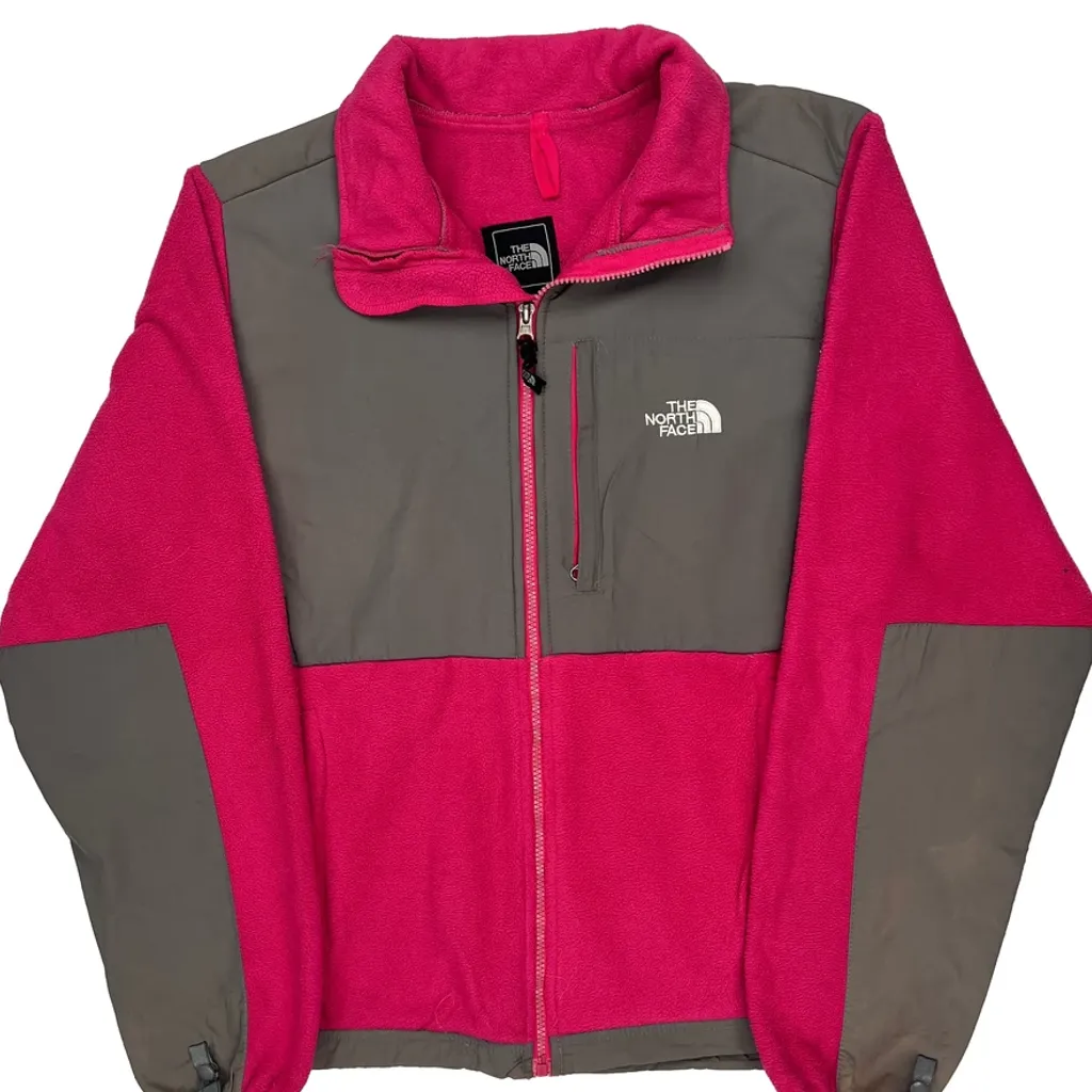 The North Face Fleece Jacket - XL Pink Polyester - Image 4