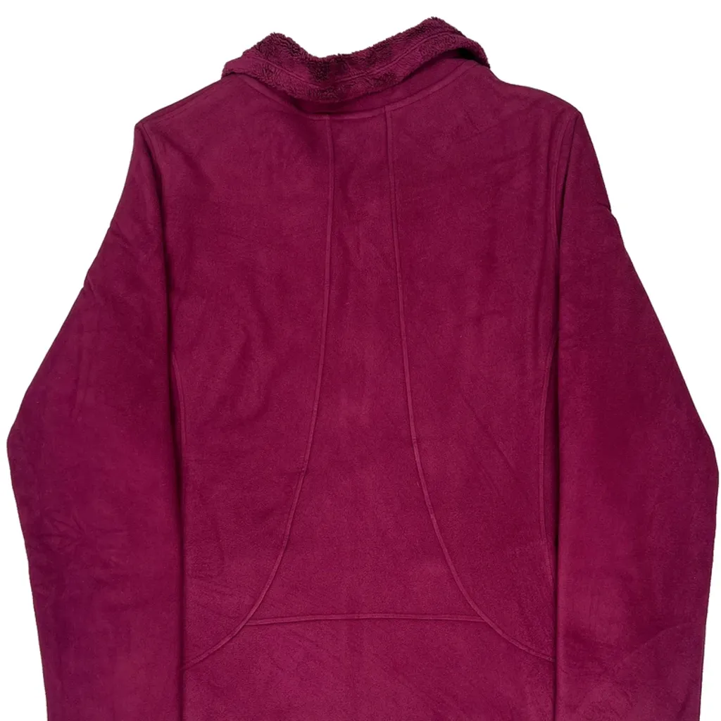 The North Face Fleece Jacket - Large Purple Polyester - Image 8