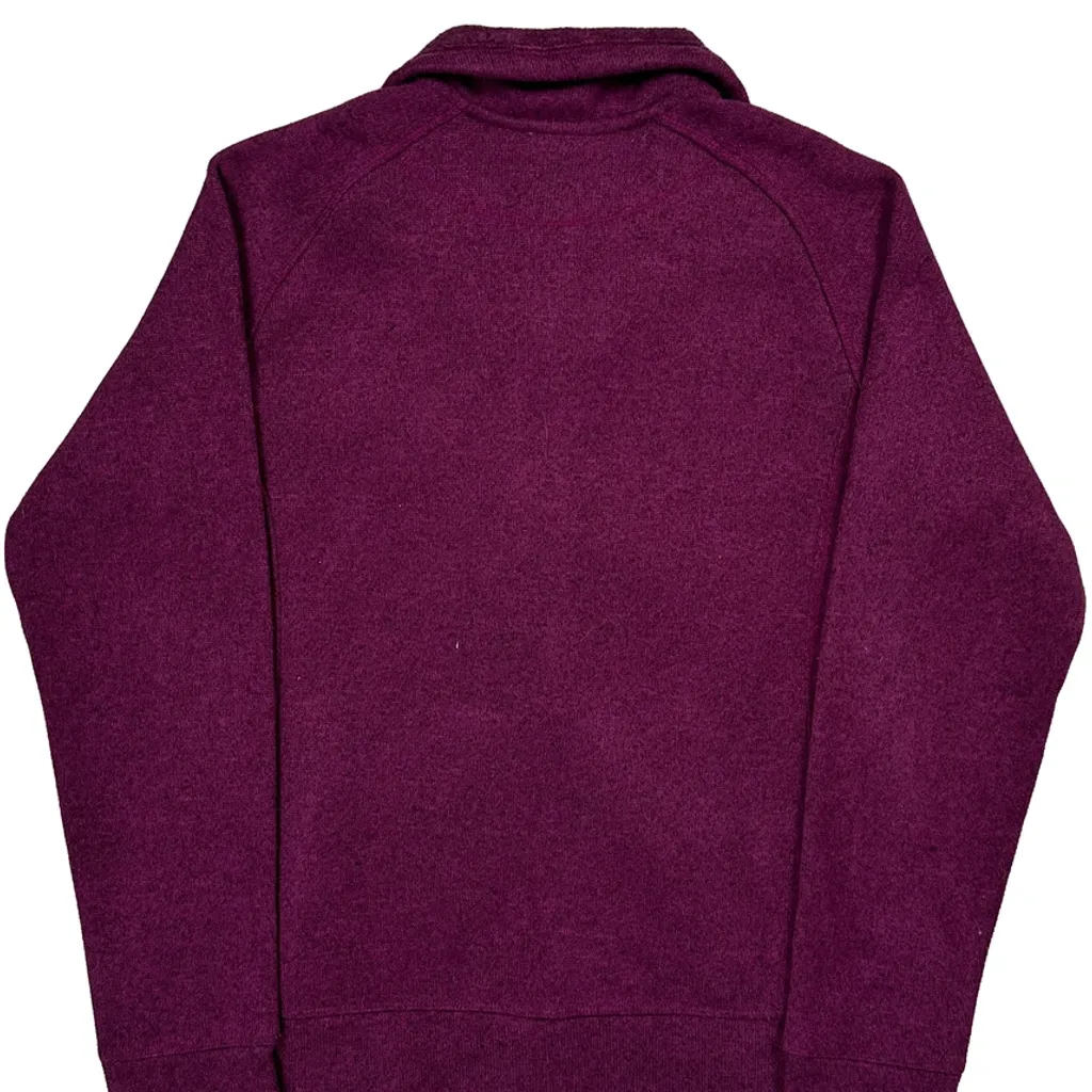 The North Face Fleece Jacket - Large Purple Polyester - Image 8