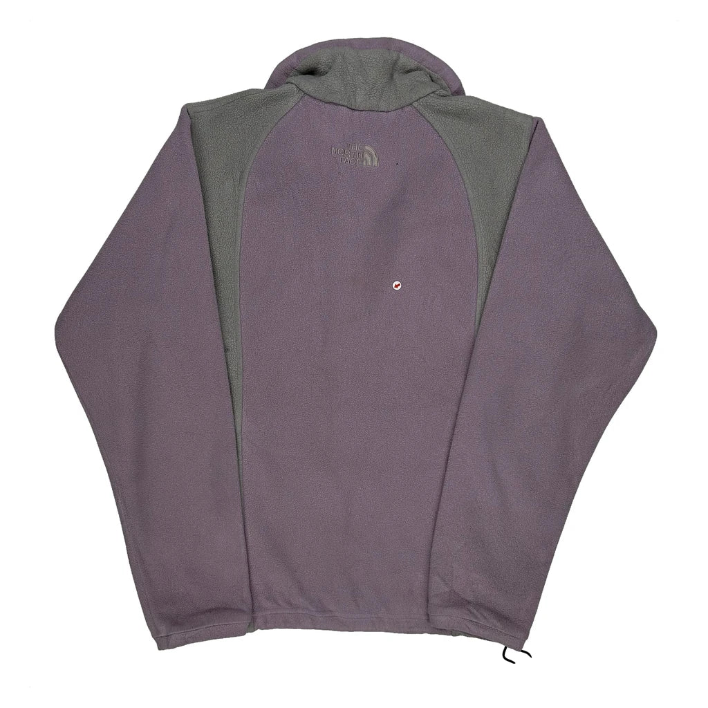 The North Face Fleece Jacket - Medium Purple Polyester - Image 2