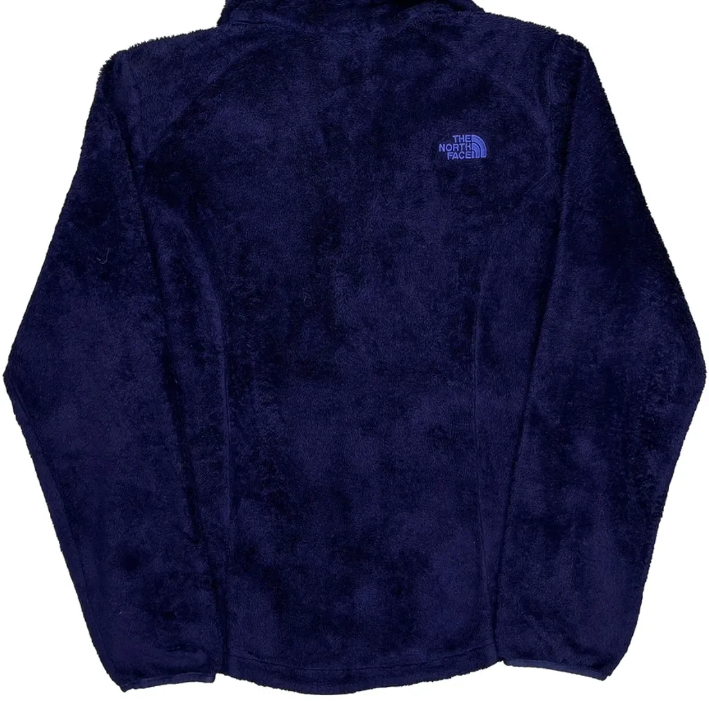The North Face Fleece Jacket - Medium Purple Polyester - Image 8