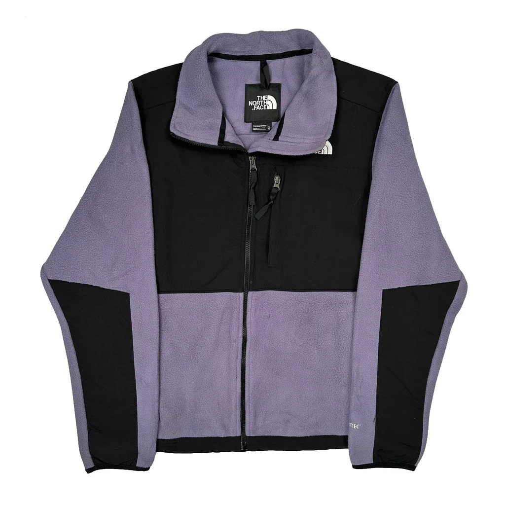 The North Face Denali Fleece Jacket - XL Purple Polyester