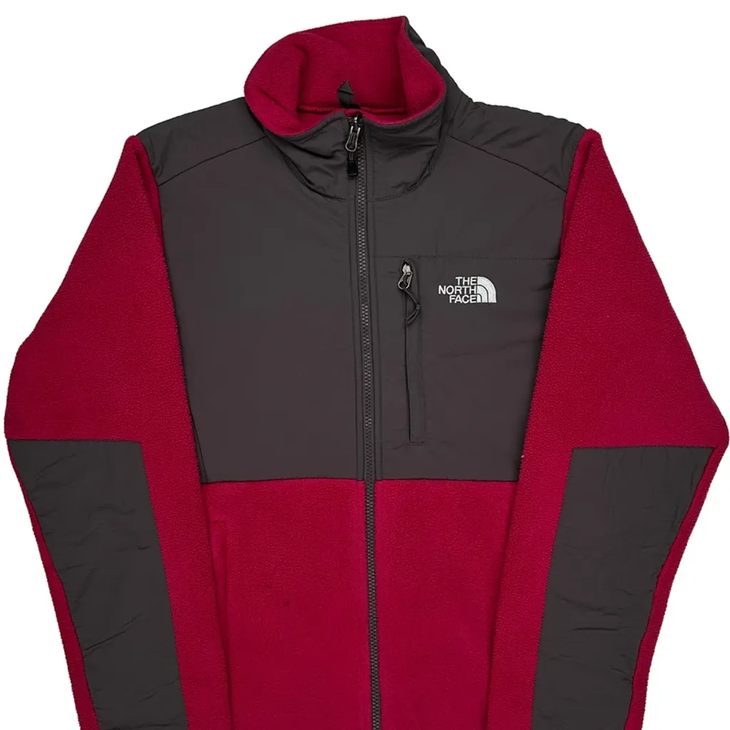 The North Face Denali Fleece Jacket - Small Red Polyester - Image 5