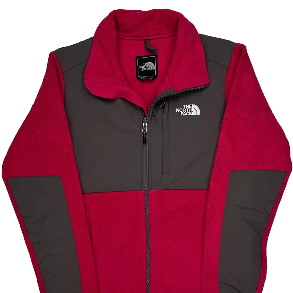 The North Face Denali Fleece Jacket - Small Red Polyester - Image 5