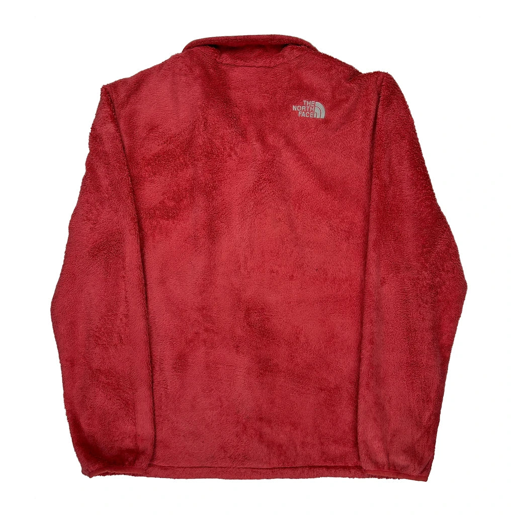 The North Face Fleece Jacket - XL Red Polyester - Image 2