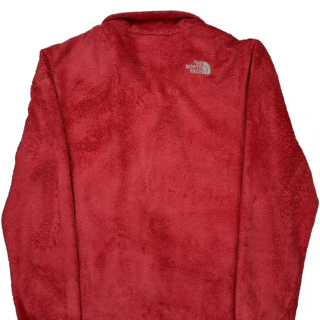 The North Face Fleece Jacket - XL Red Polyester - Image 8