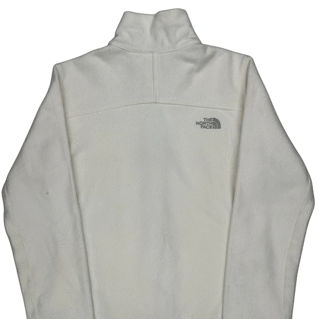 The North Face Fleece Jacket - Small White Polyester - Image 7