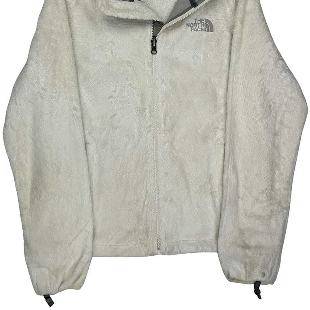 The North Face Fleece Jacket - Small White Polyester - Image 4