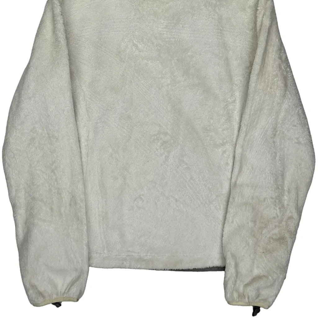 The North Face Fleece Jacket - Small White Polyester - Image 6