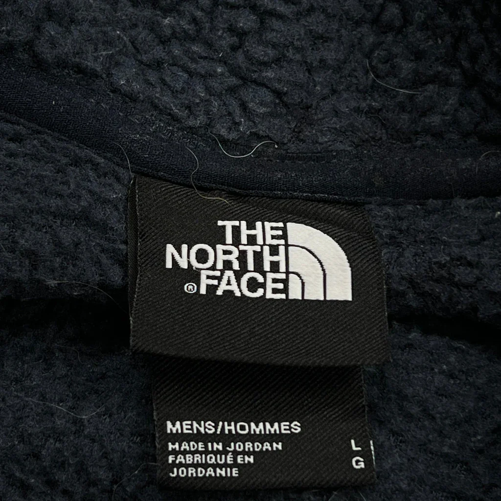 The North Face Fleece - Large Blue Polyester - Image 3