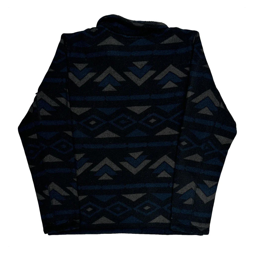 The North Face Fleece - Large Blue Polyester - Image 2