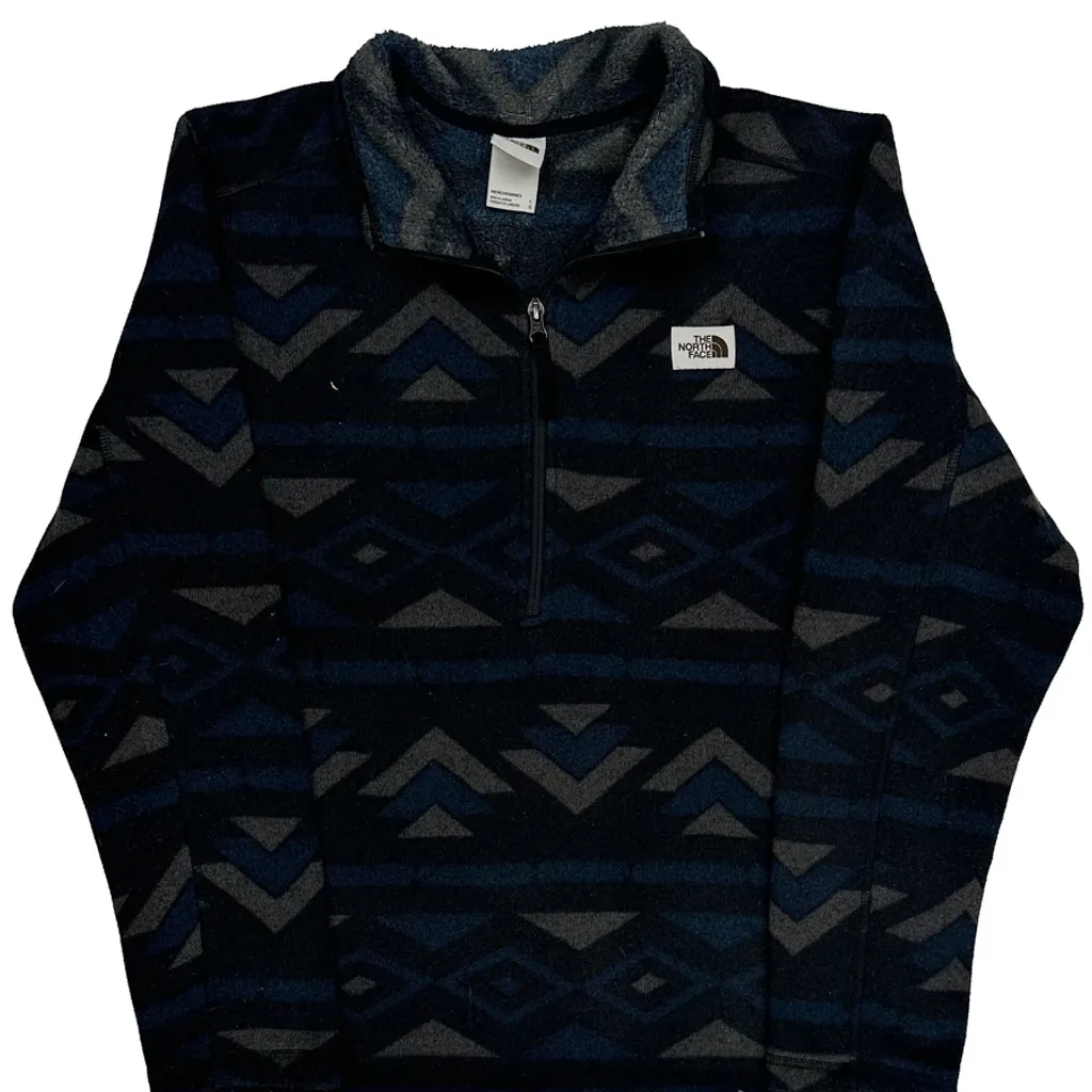 The North Face Fleece - Large Blue Polyester - Image 5