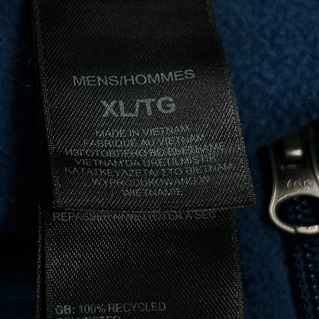 The North Face Fleece - XL Blue Polyester - Image 4