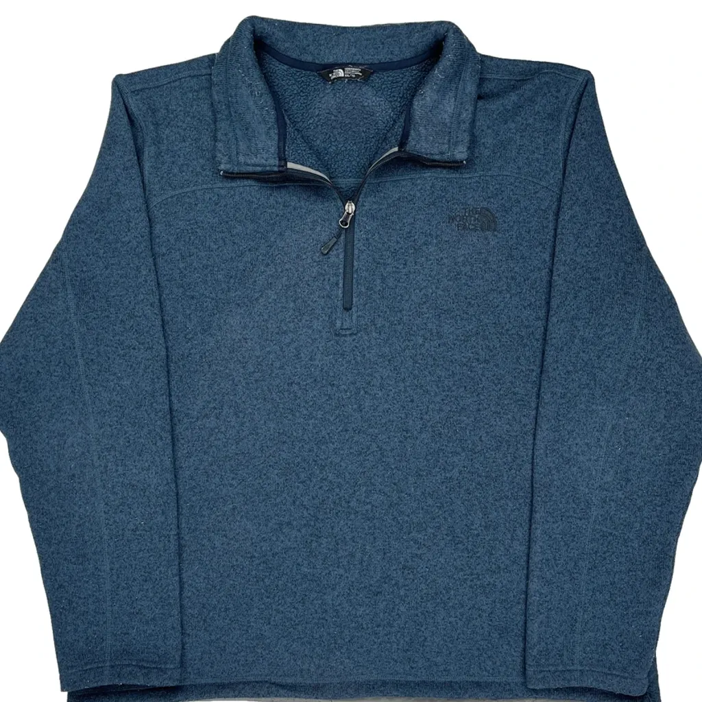 The North Face Fleece - 2XL Blue Polyester - Image 5