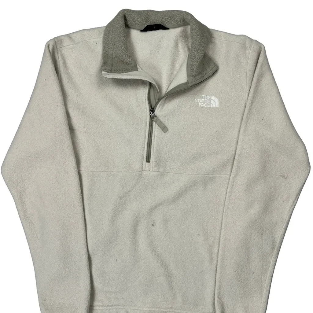 The North Face Fleece - Small Cream Polyester - Image 4