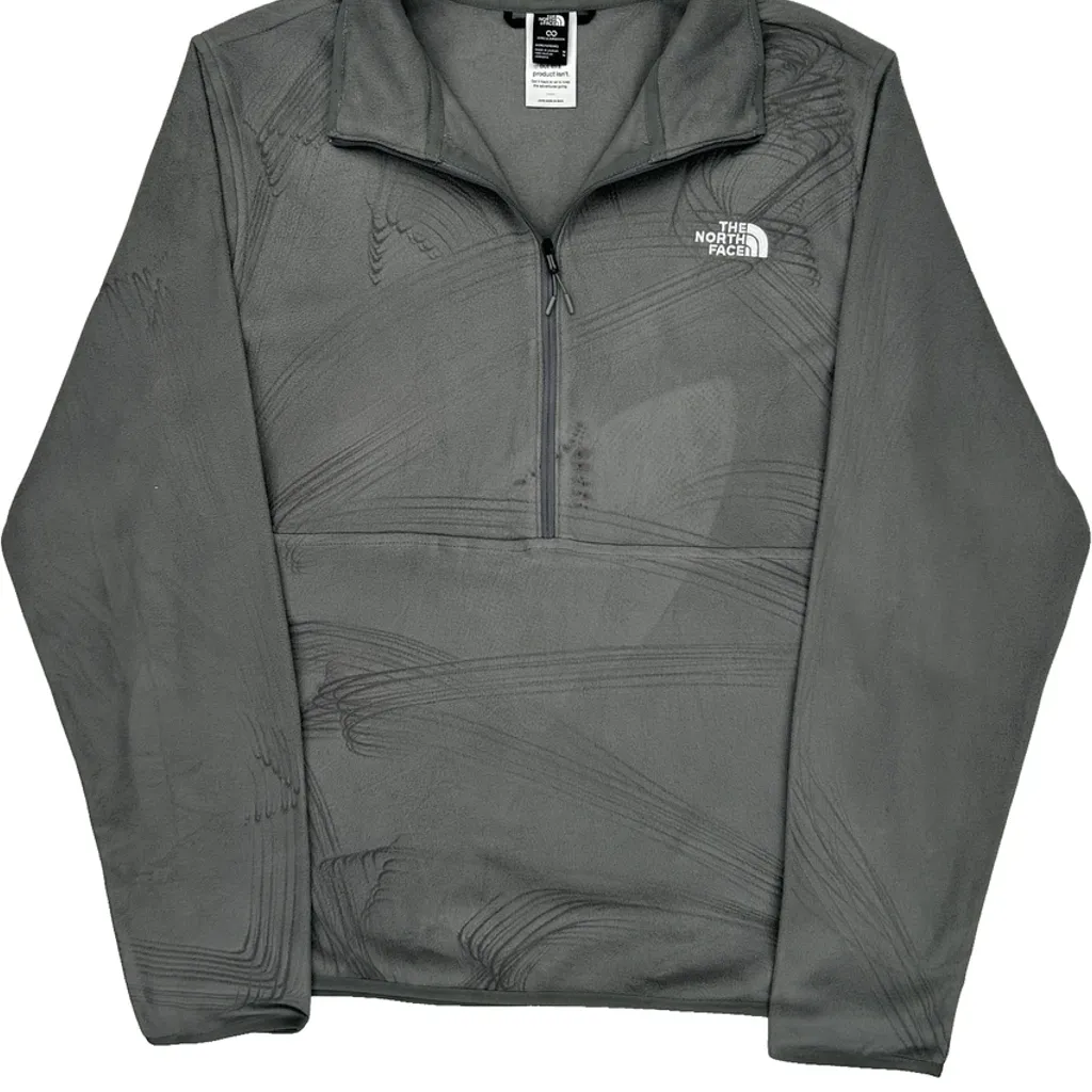 The North Face Fleece - Medium Gray Polyester - Image 4