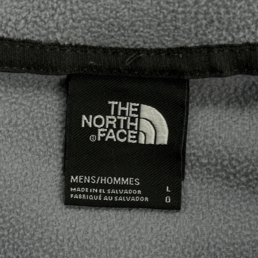 The North Face Fleece - Large Grey Polyester - Image 3