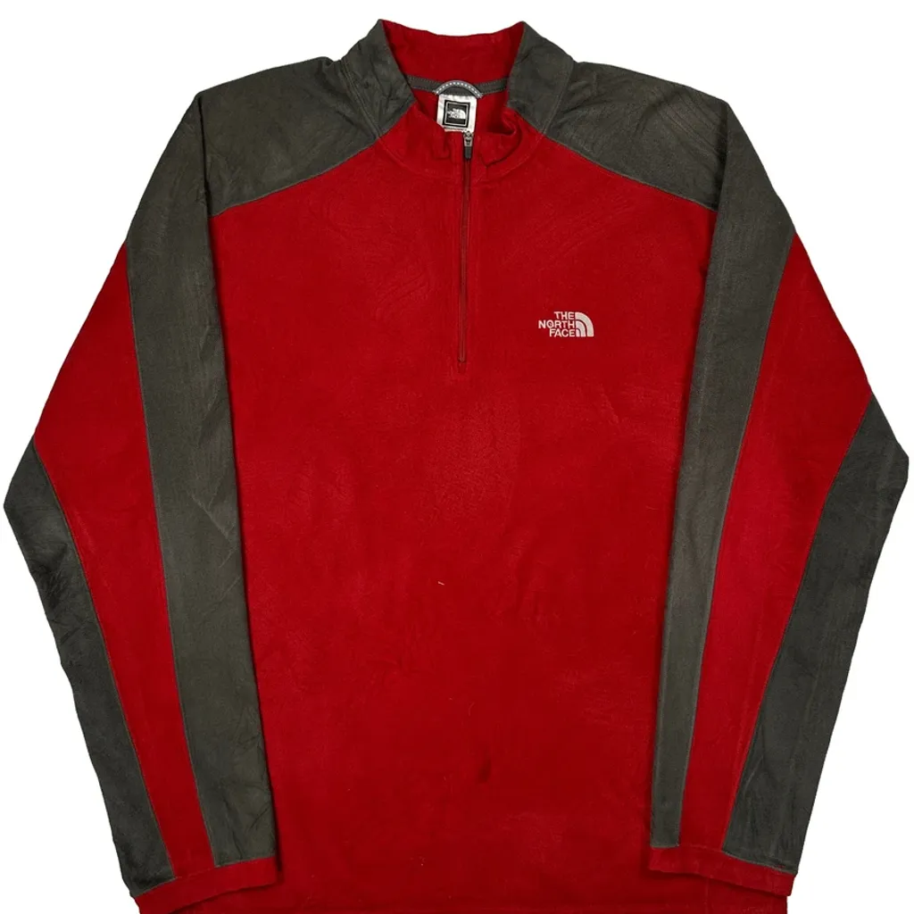 The North Face Fleece - Large Red Polyester - Image 4