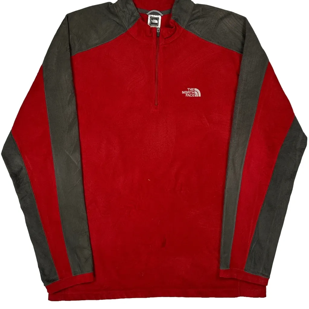 The North Face Fleece - Large Red Polyester - Image 5