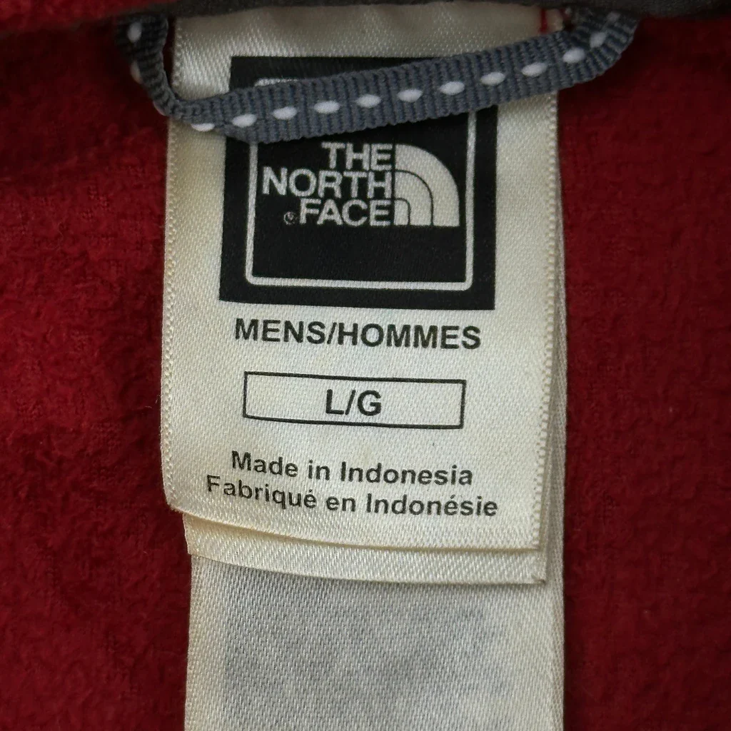 The North Face Fleece - Large Red Polyester - Image 3