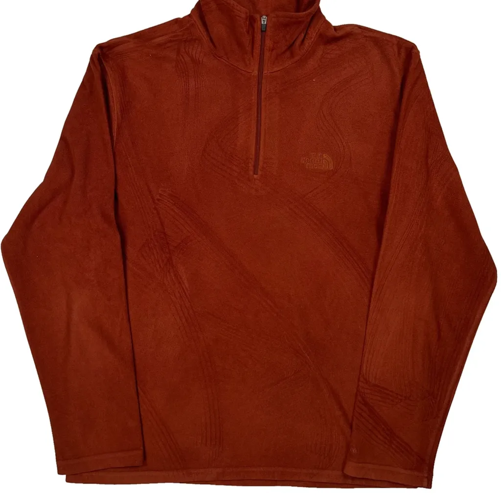 The North Face Fleece - Medium Red Polyester - Image 5