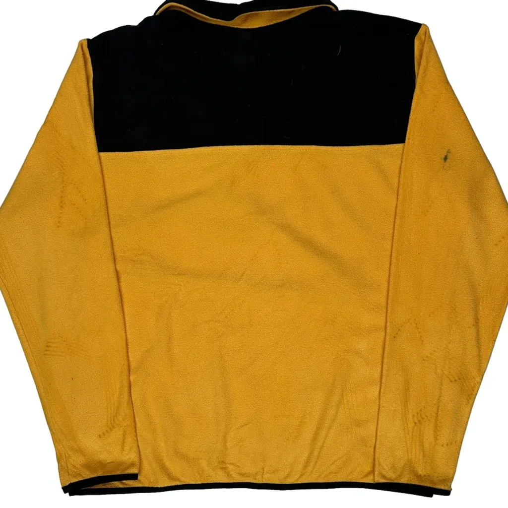 The North Face Collared Fleece - XL Yellow Polyester - Image 7