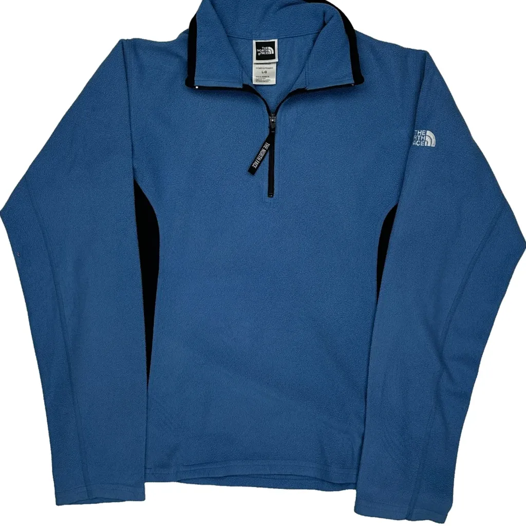The North Face Fleece - Large Blue Polyester - Image 4