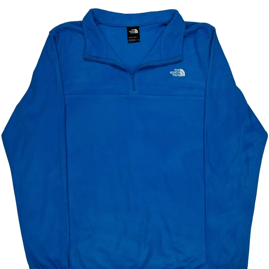 The North Face Fleece - 2XL Blue Polyester - Image 4
