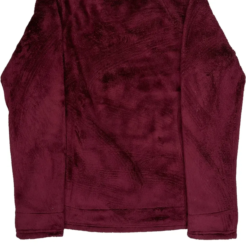 The North Face Fleece - Large Burgundy Polyester - Image 7