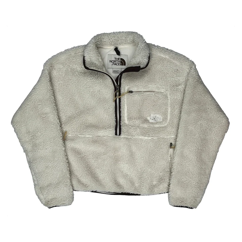 The North Face Fleece - XL Cream Polyester