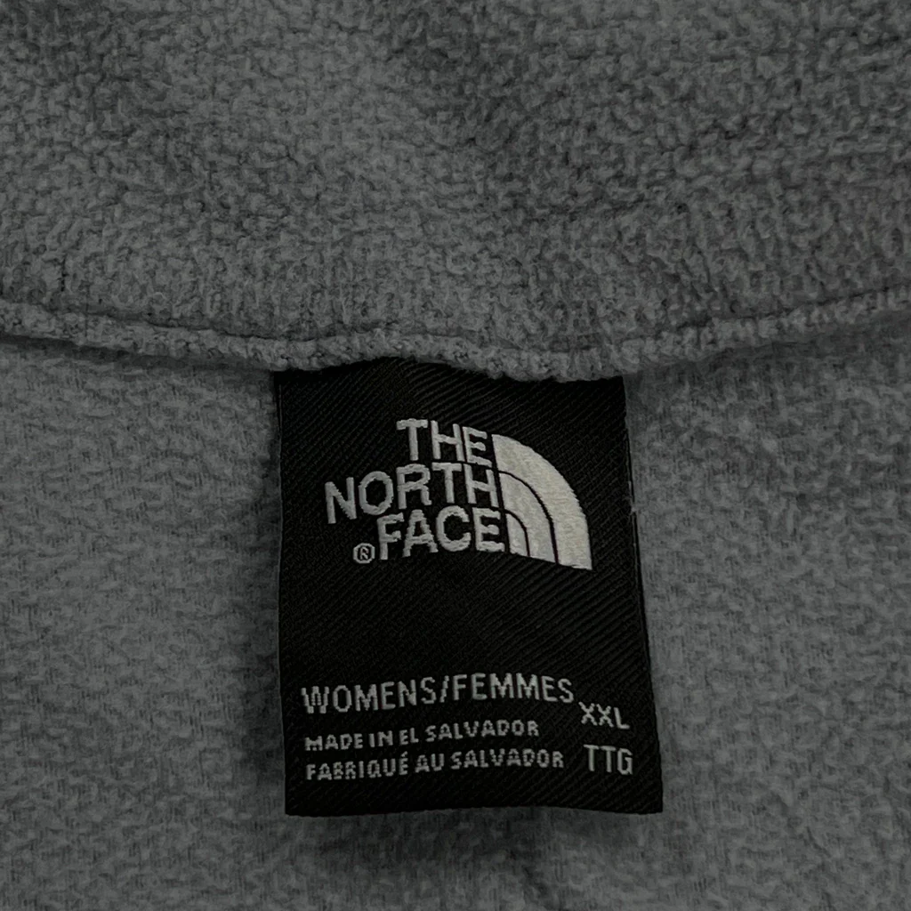 The North Face Fleece - 2XL Gray Polyester - Image 3
