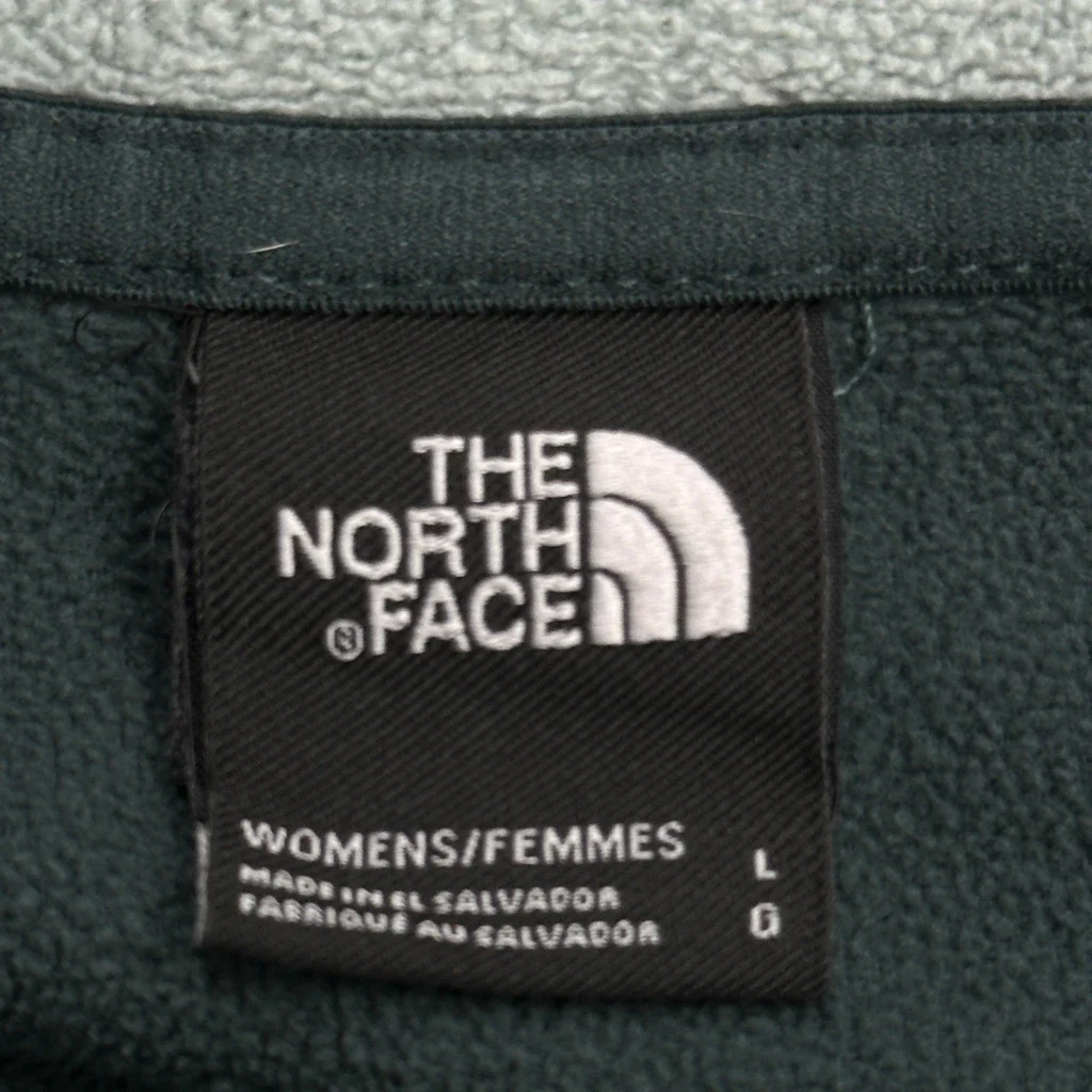 The North Face Fleece - Large Green Polyester - Image 3