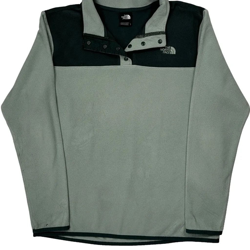 The North Face Fleece - Large Green Polyester - Image 5