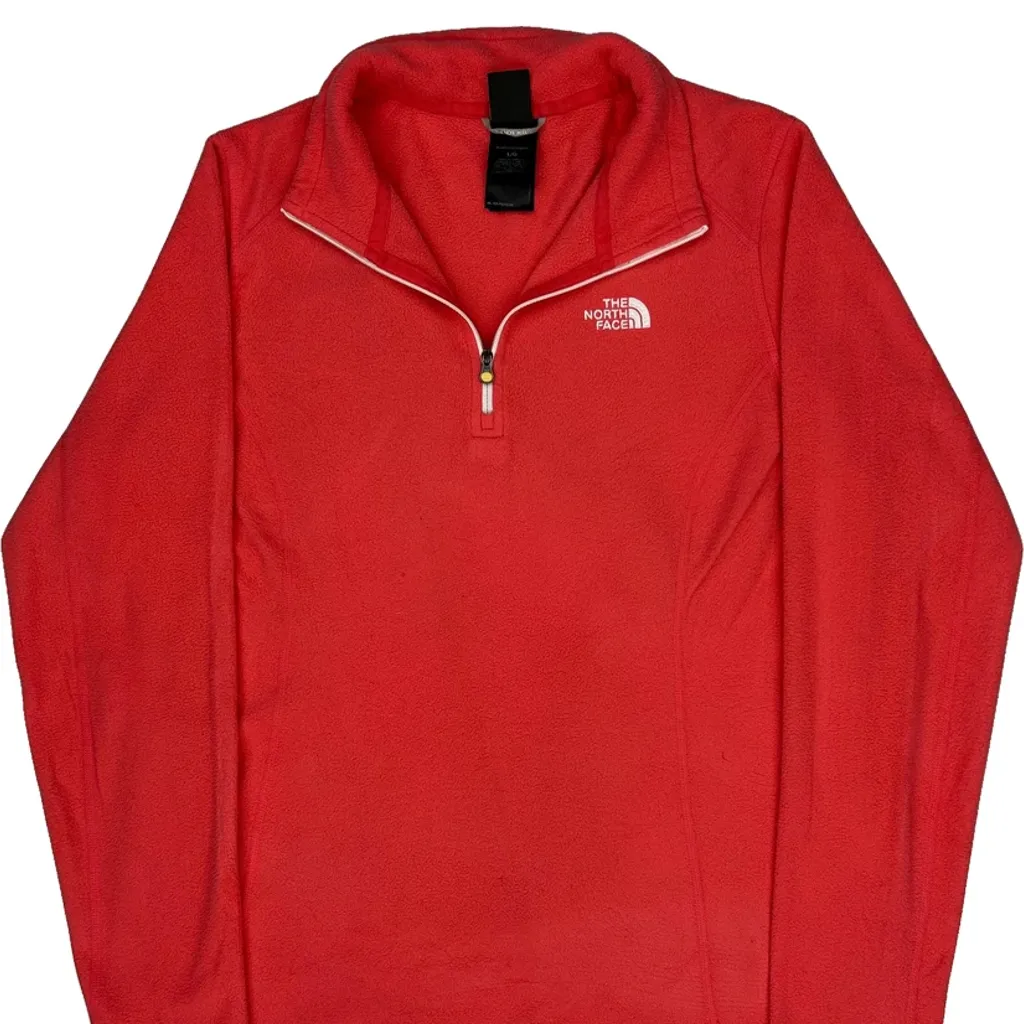 The North Face Fleece - Large Red Polyester - Image 6