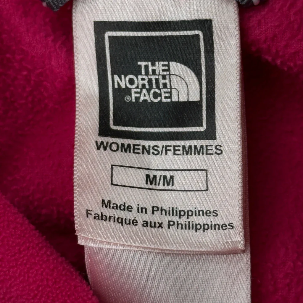 The North Face Fleece - Medium Red Polyester - Image 4